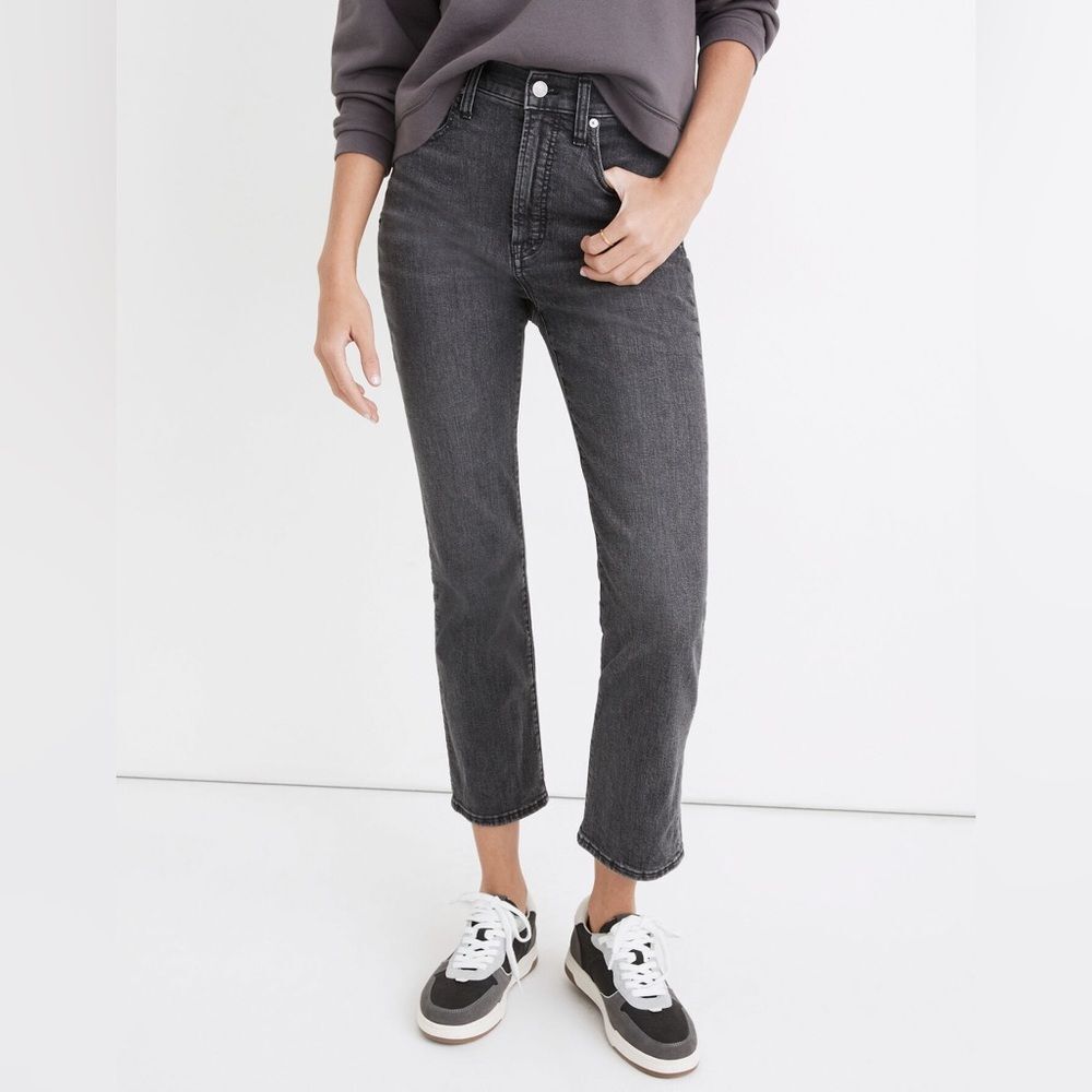 Madewell Women's Slim Demi-Boot High Rise Kick-Flare Jeans  |   Size:  28